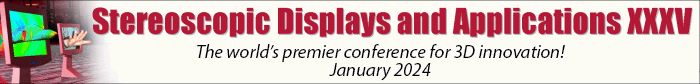 Stereoscopic Displays and Applications conference February 2015